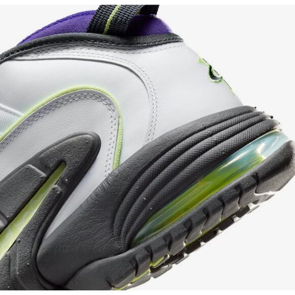 Nike Air Max Penny 1 Penny Story Men’s 9.5 FZ4043-100 White Light Lemon 11W - Picture 7 of 9